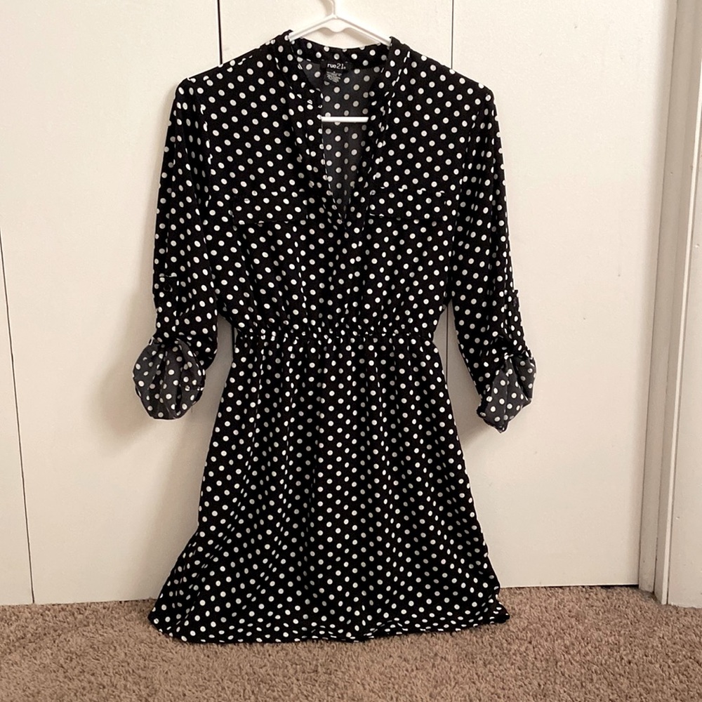 Classic polka dot dress